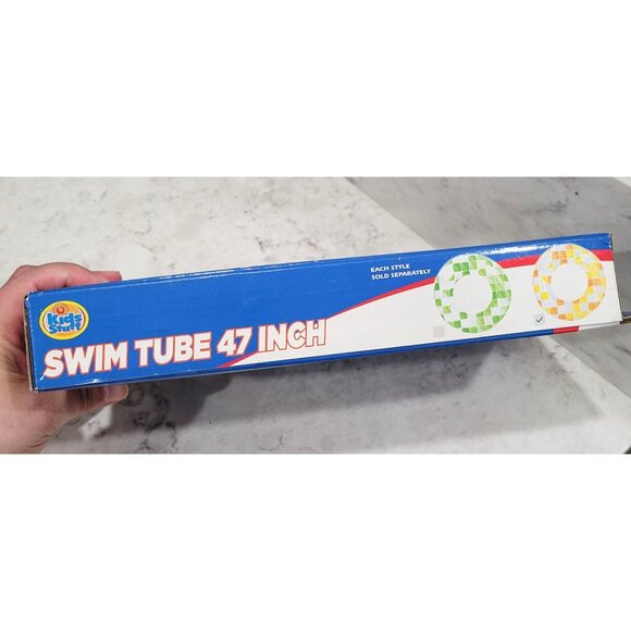 Kids Stuff Swim Tube 47 Inch with 2 Durable Handles for Ages 14+ - Picture 2 of 5